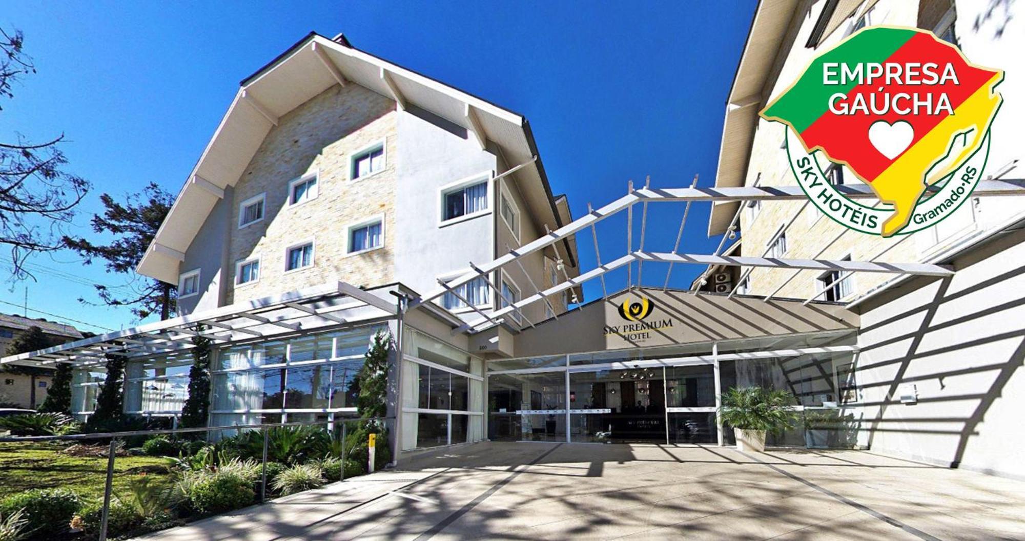 Sky Premium Hotel Gramado - Otima Localizacao Eksteriør bilde